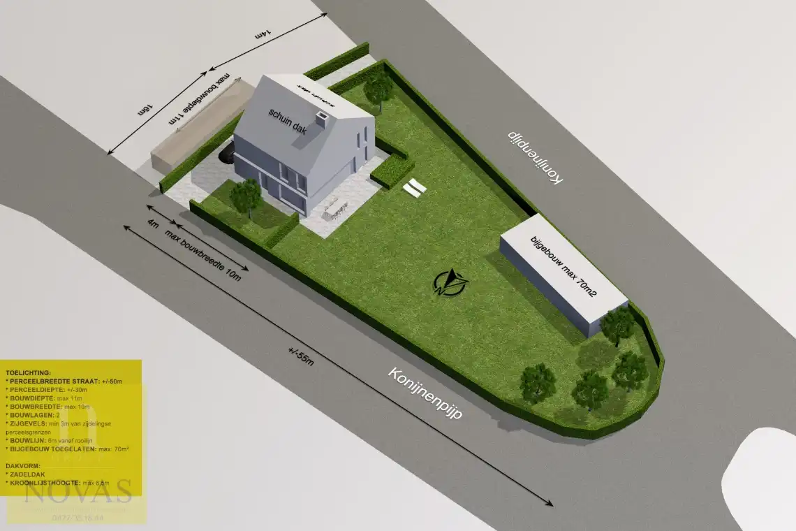 Bouwgrond te koop – Konijnenpijp 57, Lommel foto {{pictureIndex}}