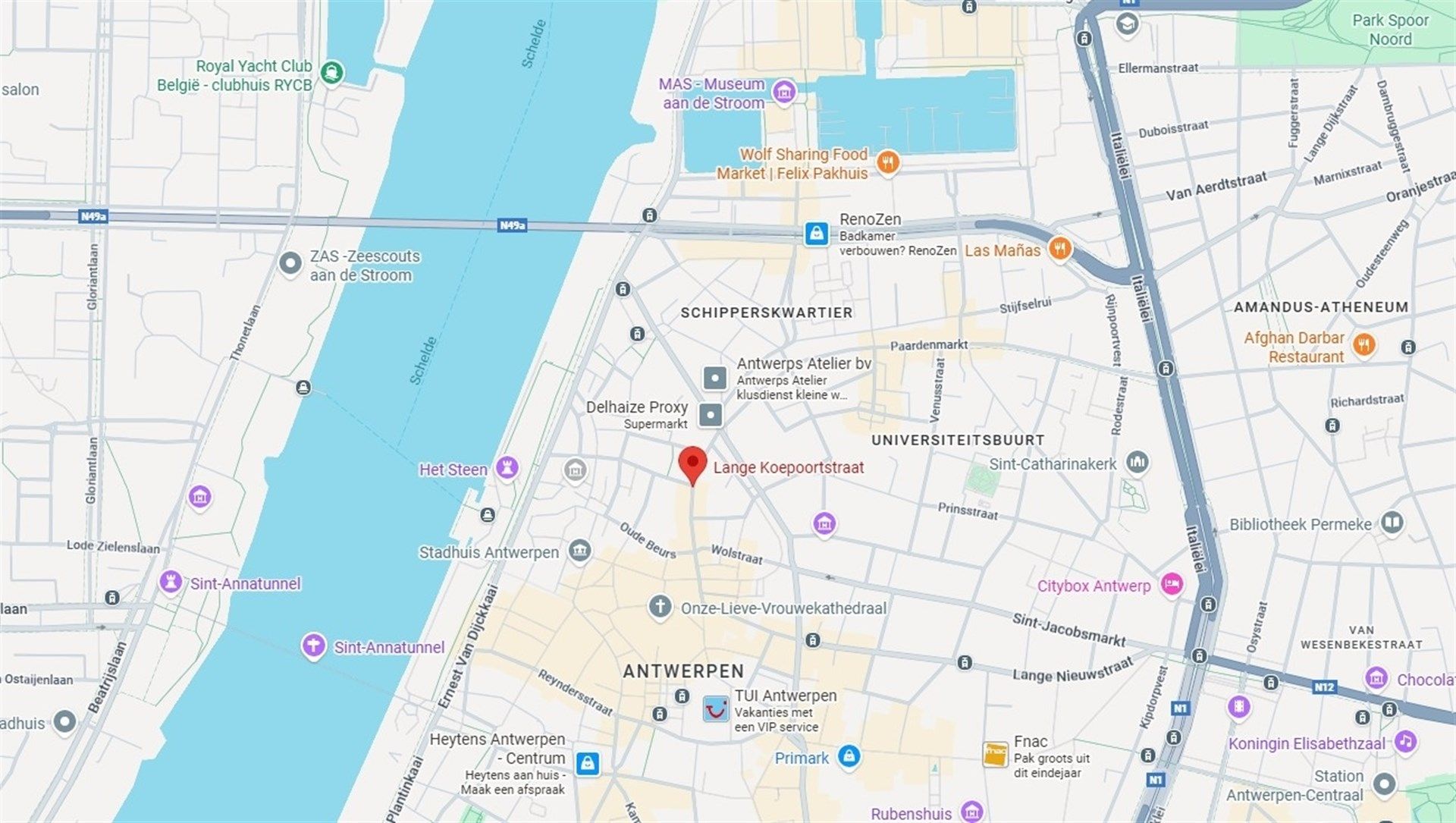 lichtrijk 1-slaapkamer appartement in hartje Antwerpen  foto 13