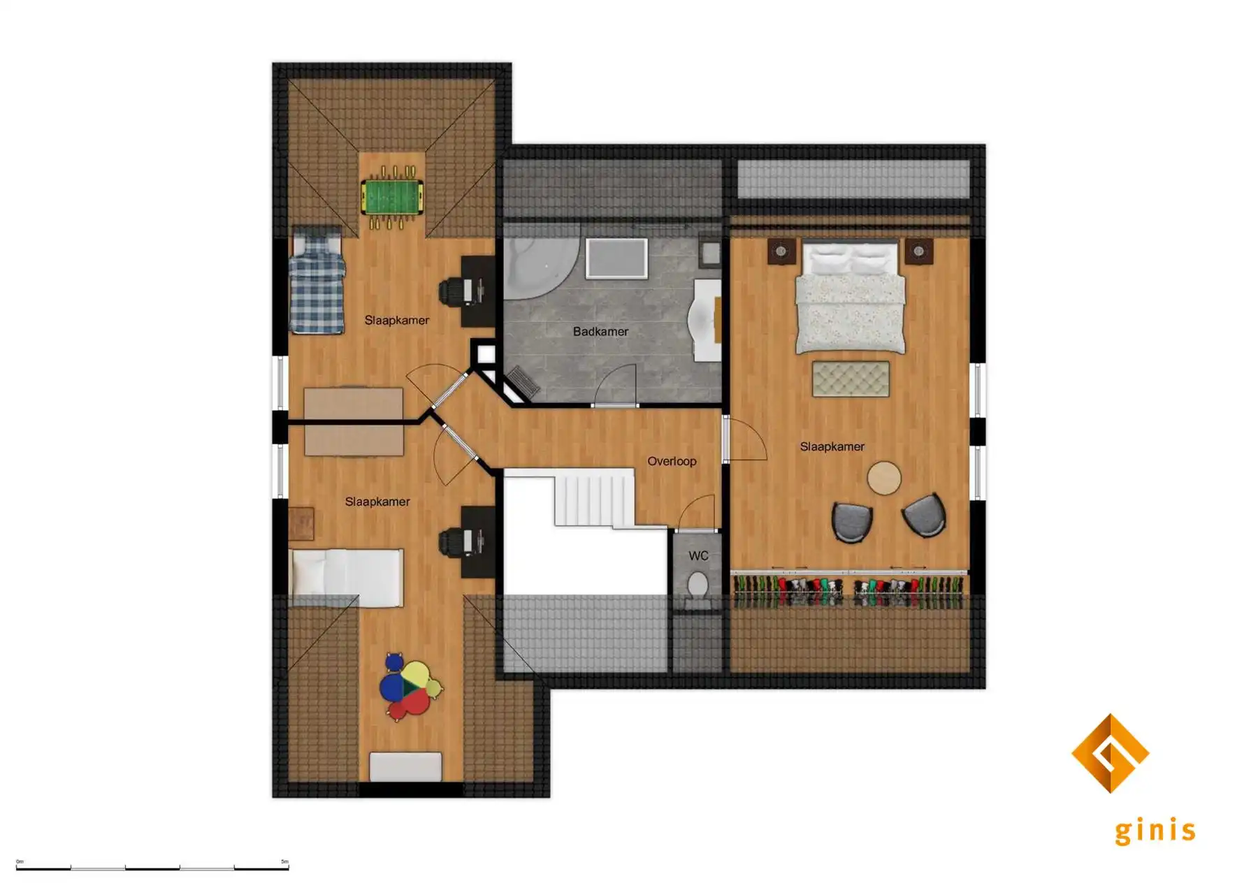Luxueuze woning met 3 tot 5 slaapkamers en zéér grote, vrijstaande garage op een mooi perceel van 9a60ca. foto 33
