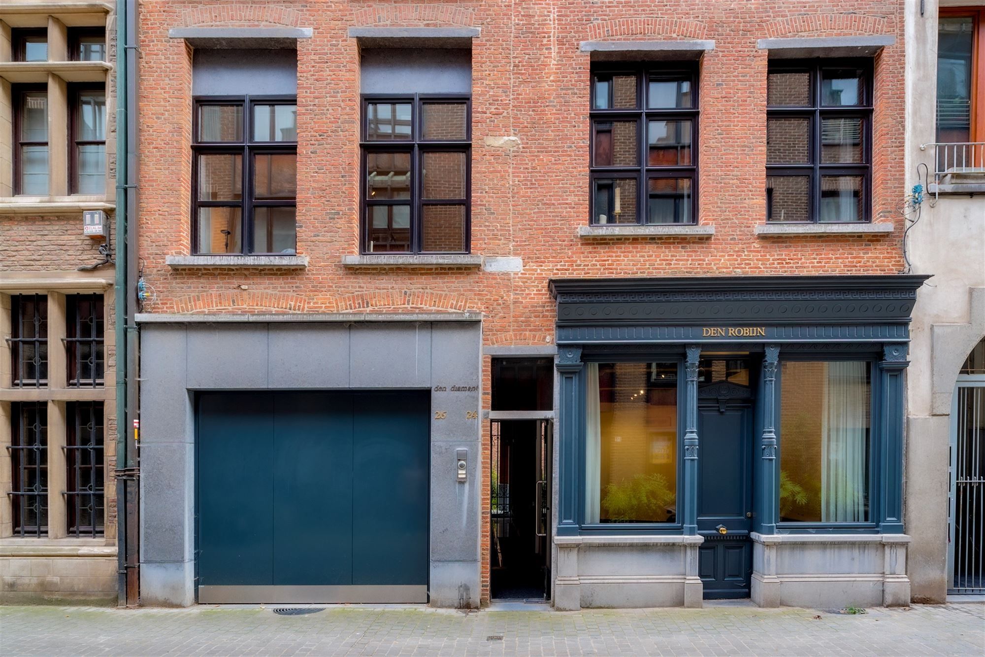 Twee historische huizen met stadstuin en dubbele garage in hartje Antwerpen   foto 2