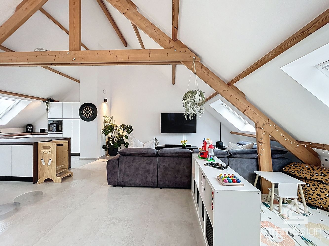 Uniek dakappartement met open leefruimte en energielabel A foto 4