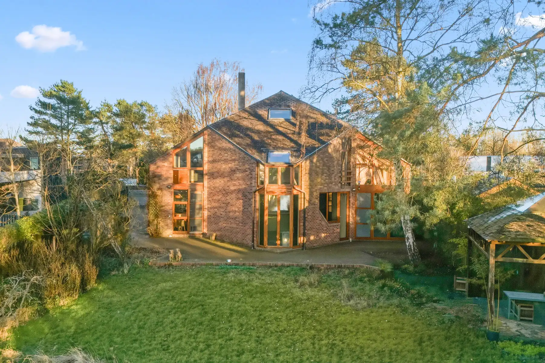 Architecturale villa aan het meer te KEERBERGEN foto 44