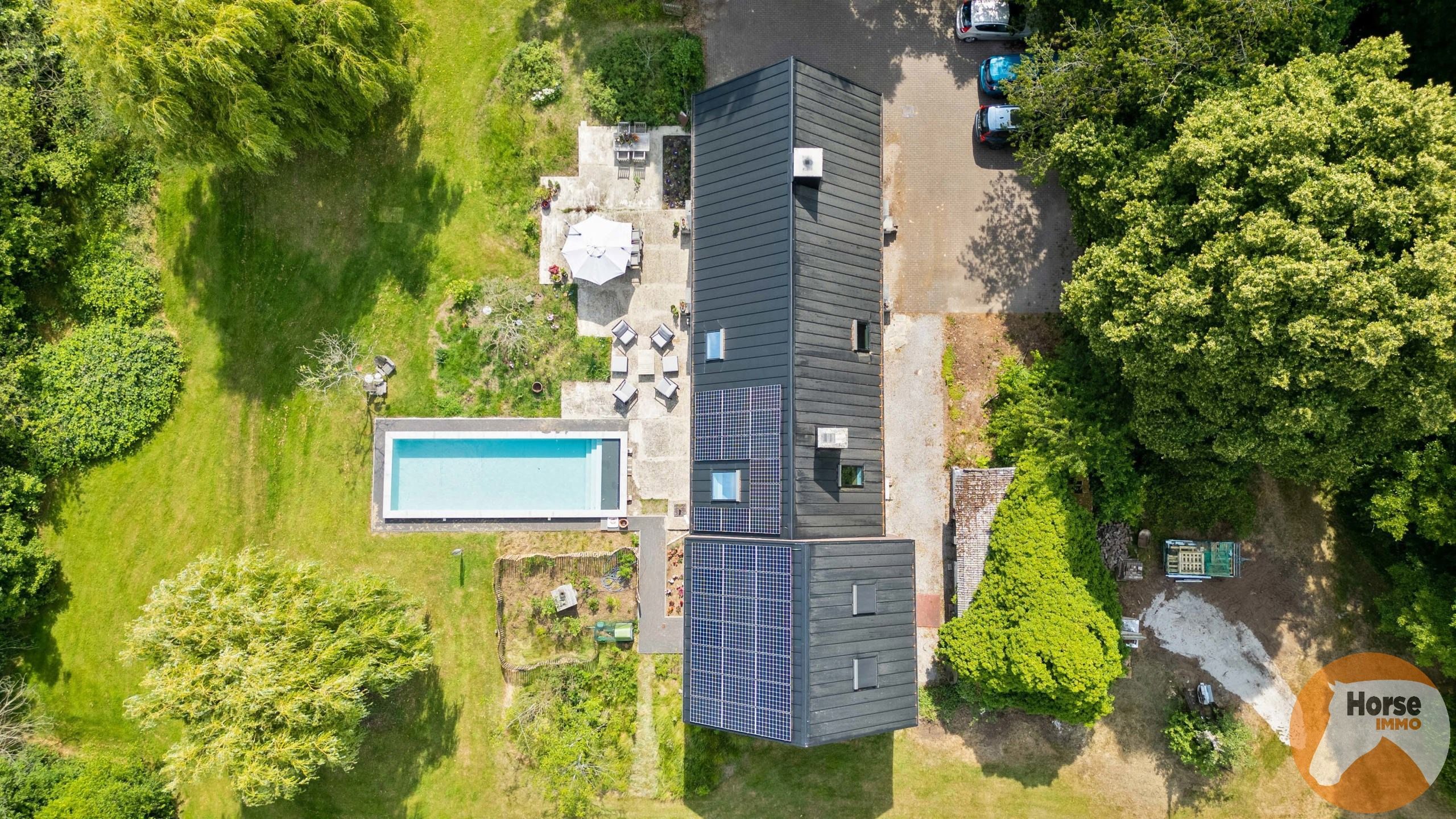 BERINGEN - Achterin gelegen woning op 1ha45 foto 5