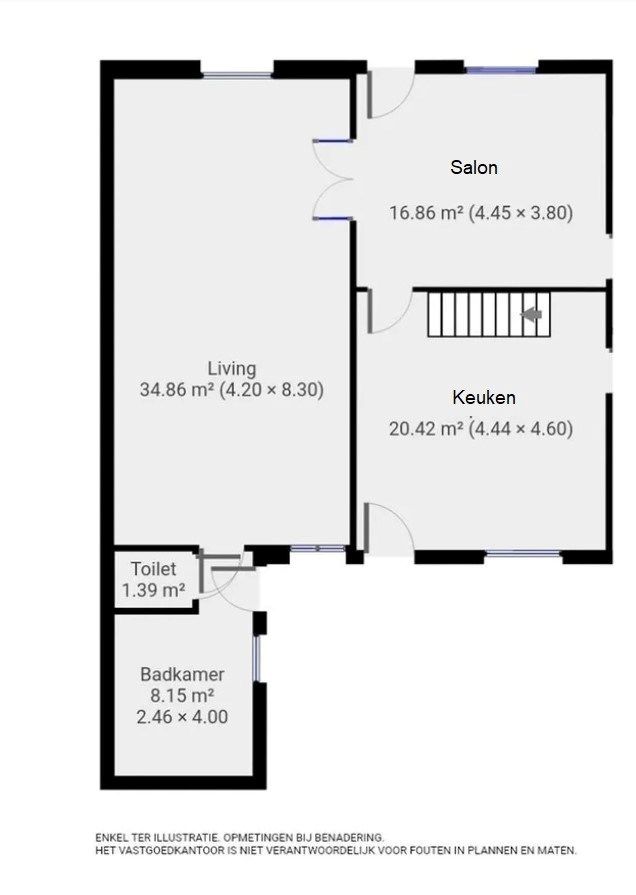 Te renoveren ruime woning met 3 slaapkamers en binnenkoer foto 18