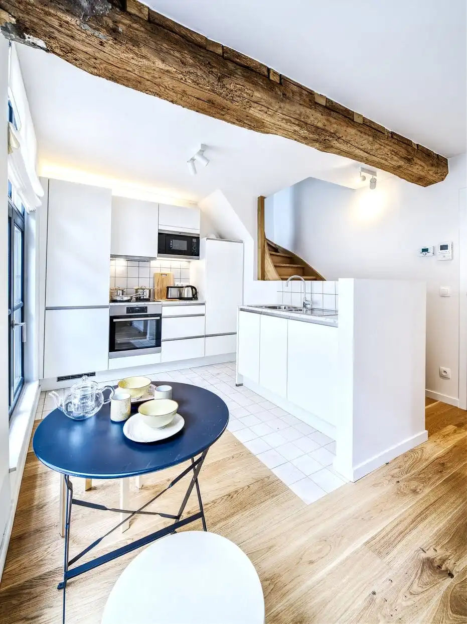 Gemeubeld appartement met slaapkamer aan Grote Markt Brussel foto 5