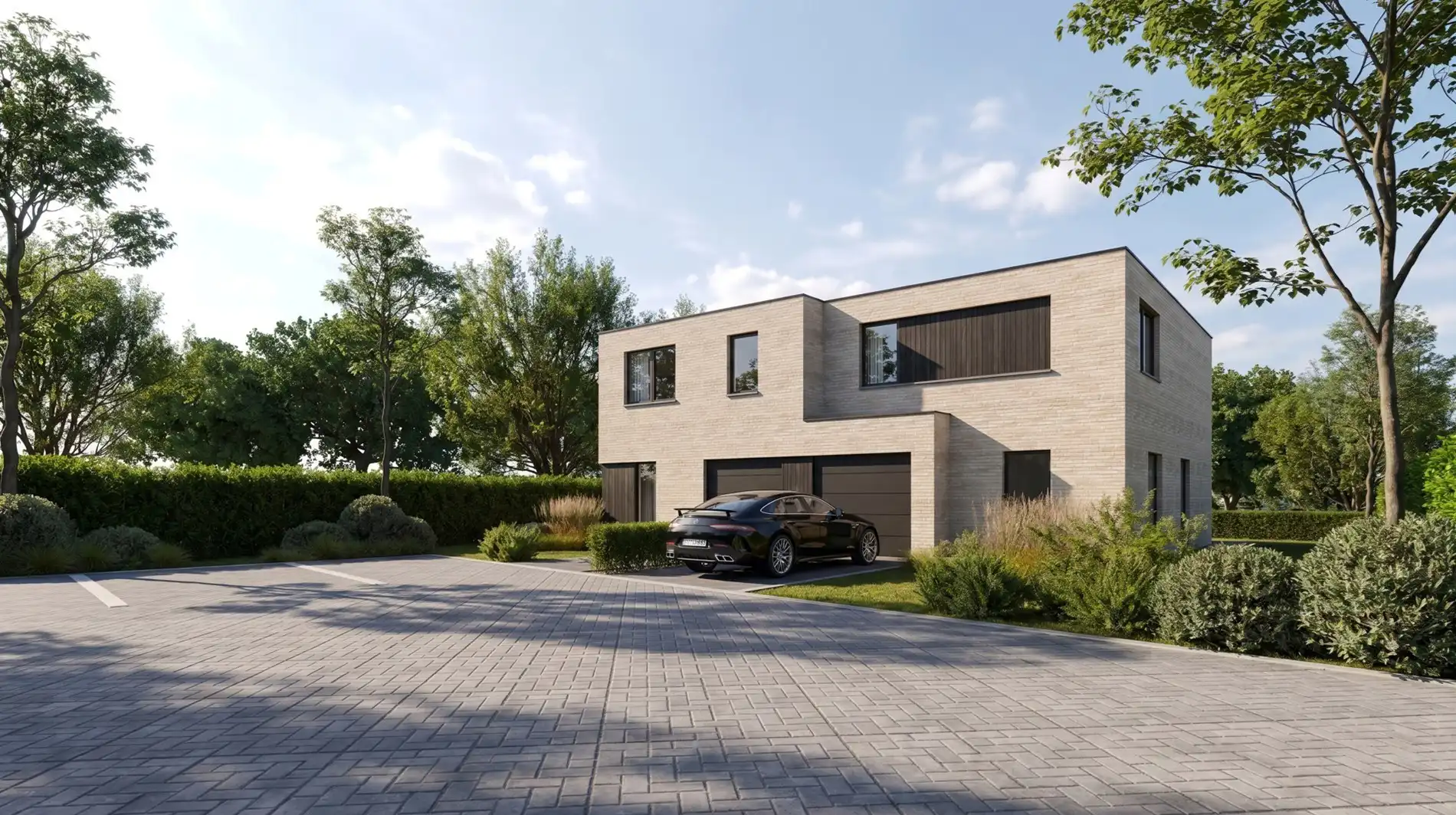 Nieuwe energiezuinige halfopen bebouwing op een rustige topligging in Oudenburg foto 2