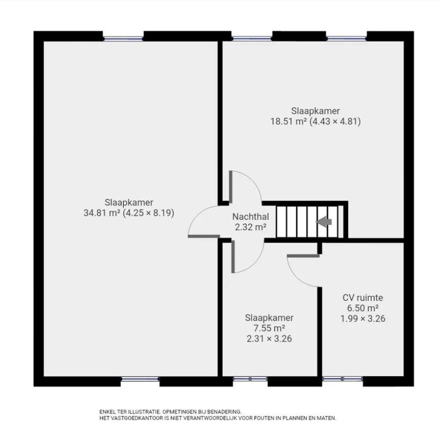 Te renoveren ruime woning met 3 slaapkamers en binnenkoer foto 19