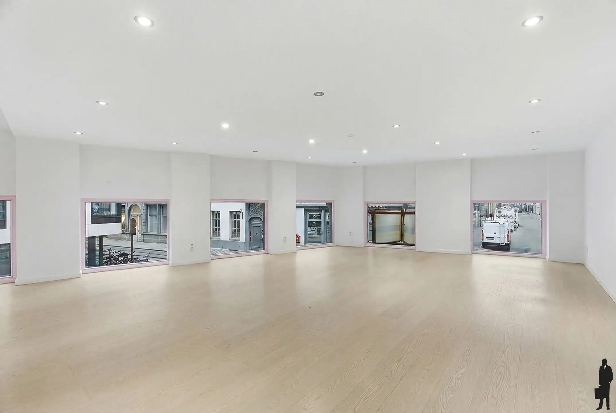 Commerciële hoekruimte van 119 m² op topligging nabij Parking Meir-Opera foto 2