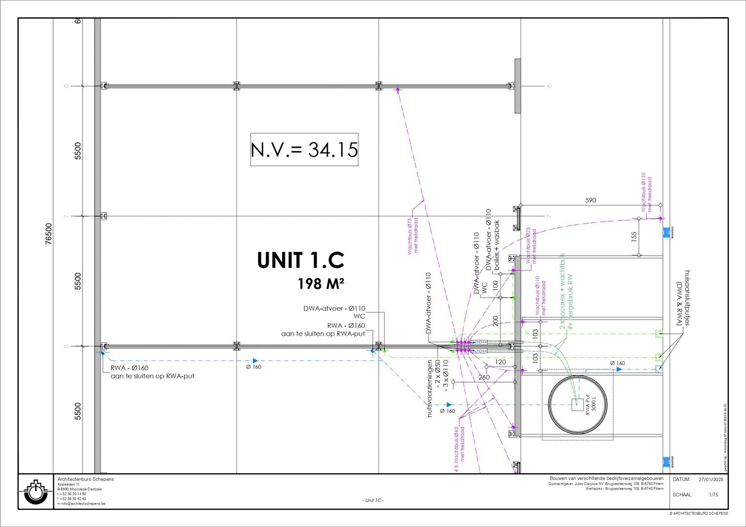 Uitstekend gelegen nieuwbouw KMO-unit te Clarysse Business Park Pittem! foto 3