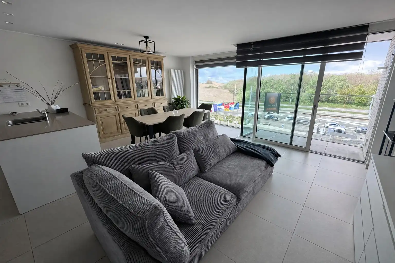 Appartement met zicht op de duinen, vlak bij het strand van Bredene. foto 2