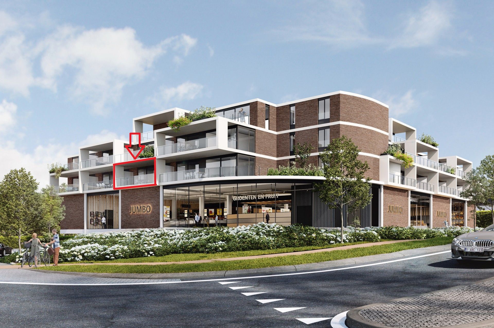 Nieuwbouwappartement met 2 slaapkamers en ruim terras in Bilzen foto 3