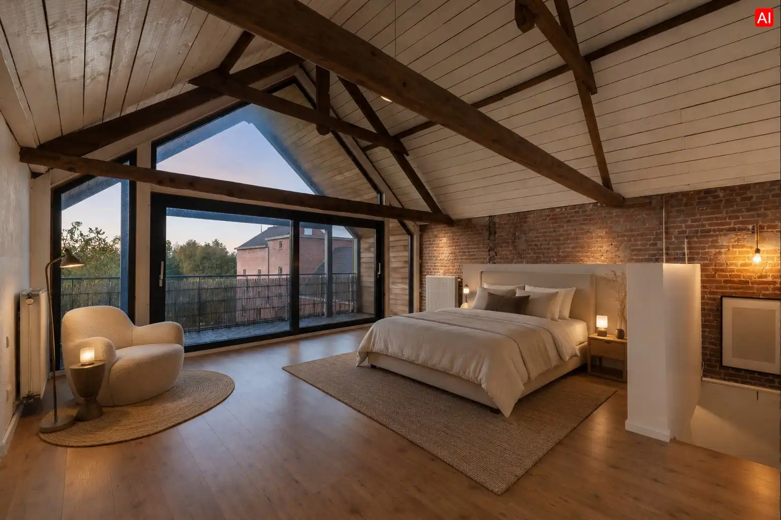 UNIEKE, KARAKTERVOLLE LOFT MET 2 TERRASSEN IN 'THE LOWER FACTORY' TE ARDOOIE foto 15