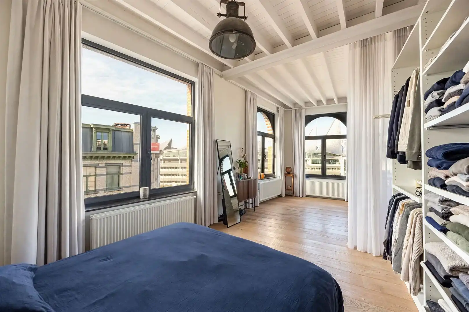 Architecturaal wonen met zicht over Antwerpen-Zuid foto 15