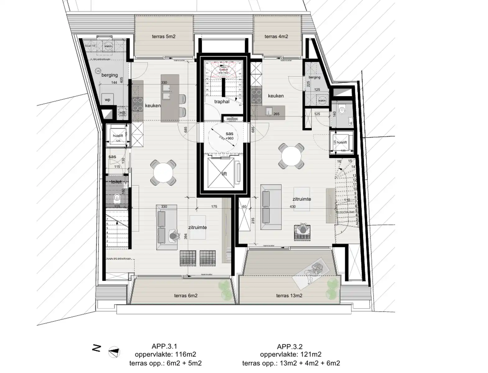 Nieuwbouwappartement Tielt 'VILLA ALLEGRO' foto 13