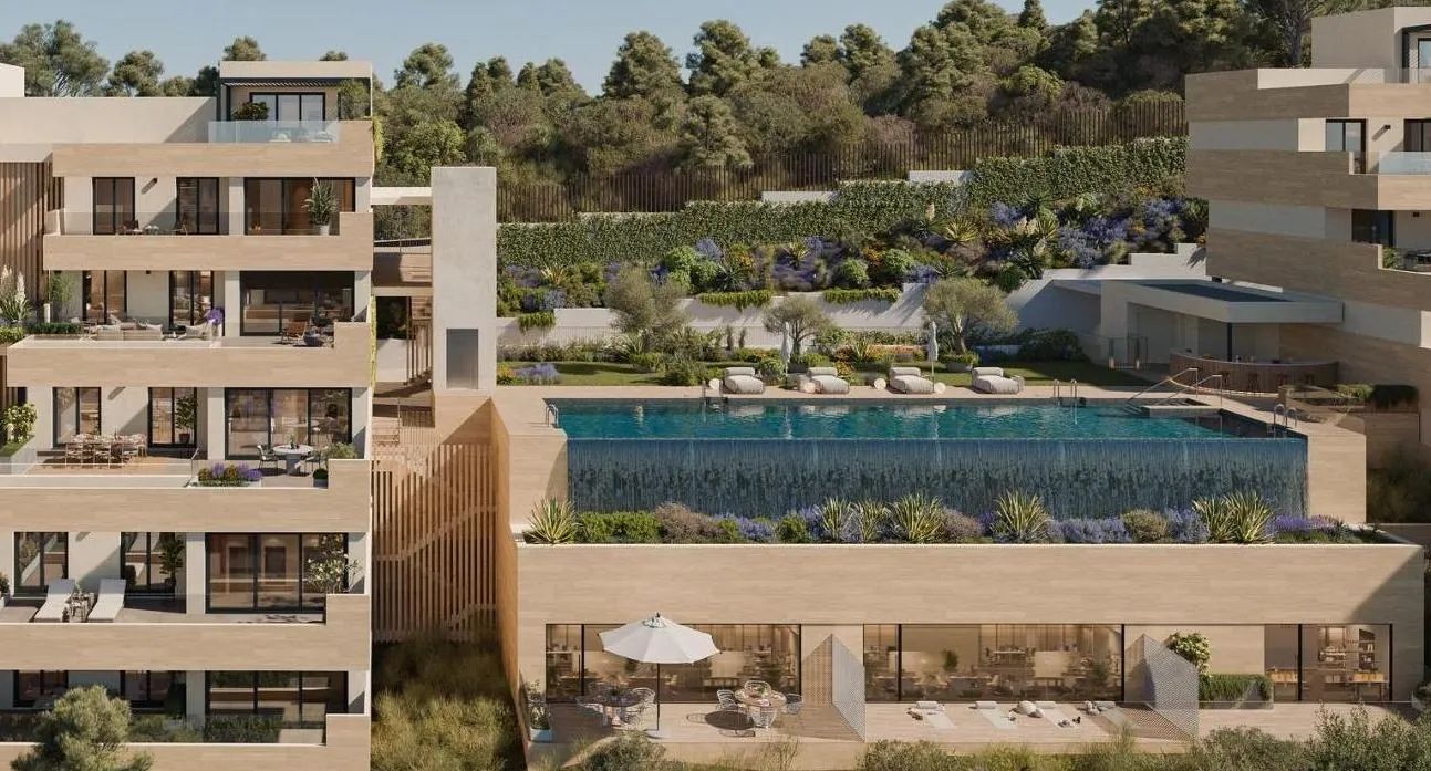Prachtig woonproject in Mijas met adembenemend zee- en bergzicht, hoogwaardige appartementen te koop foto 14