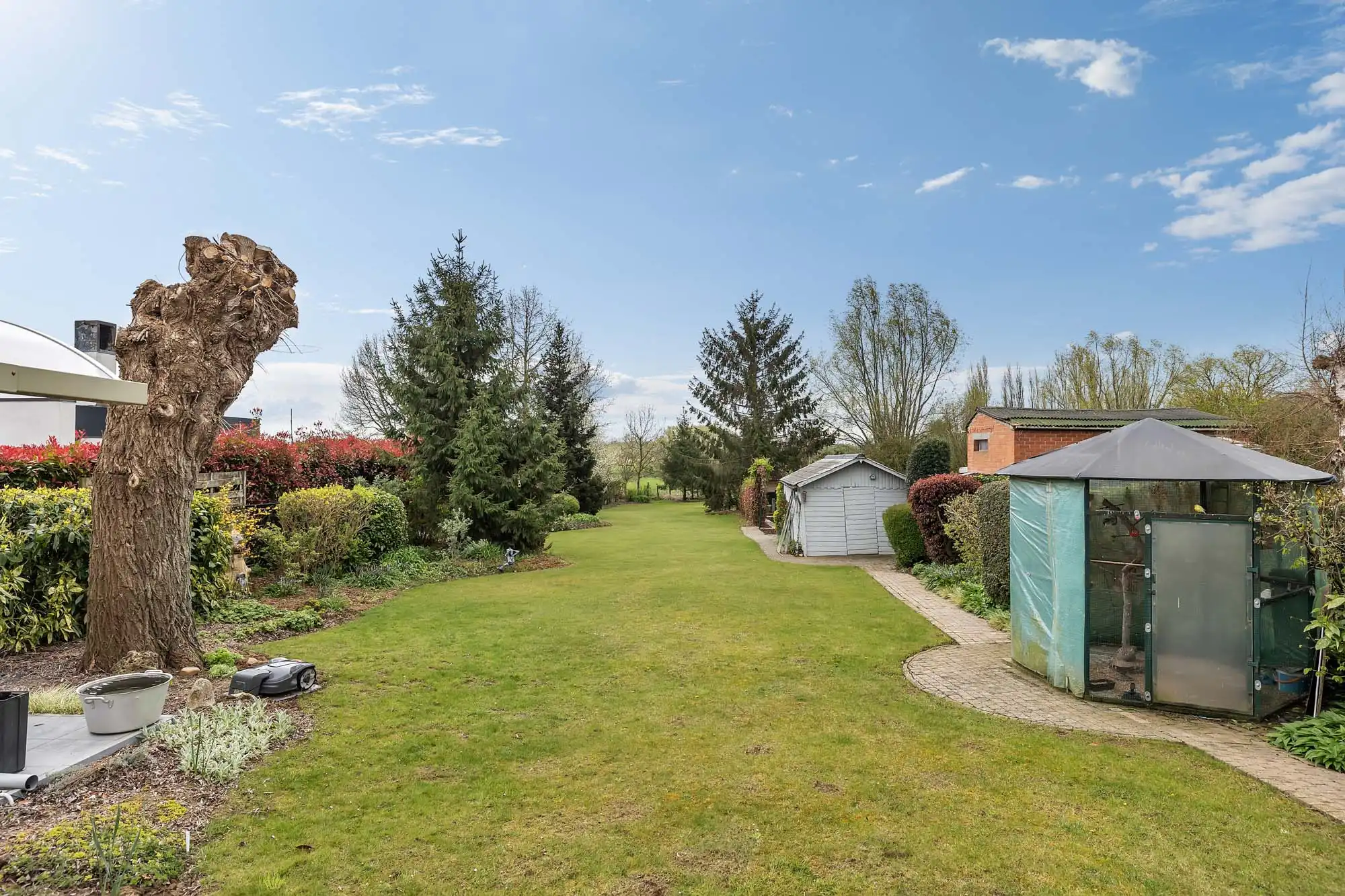 Bungalow met drie slaapkamers in Denderhoutem foto 25
