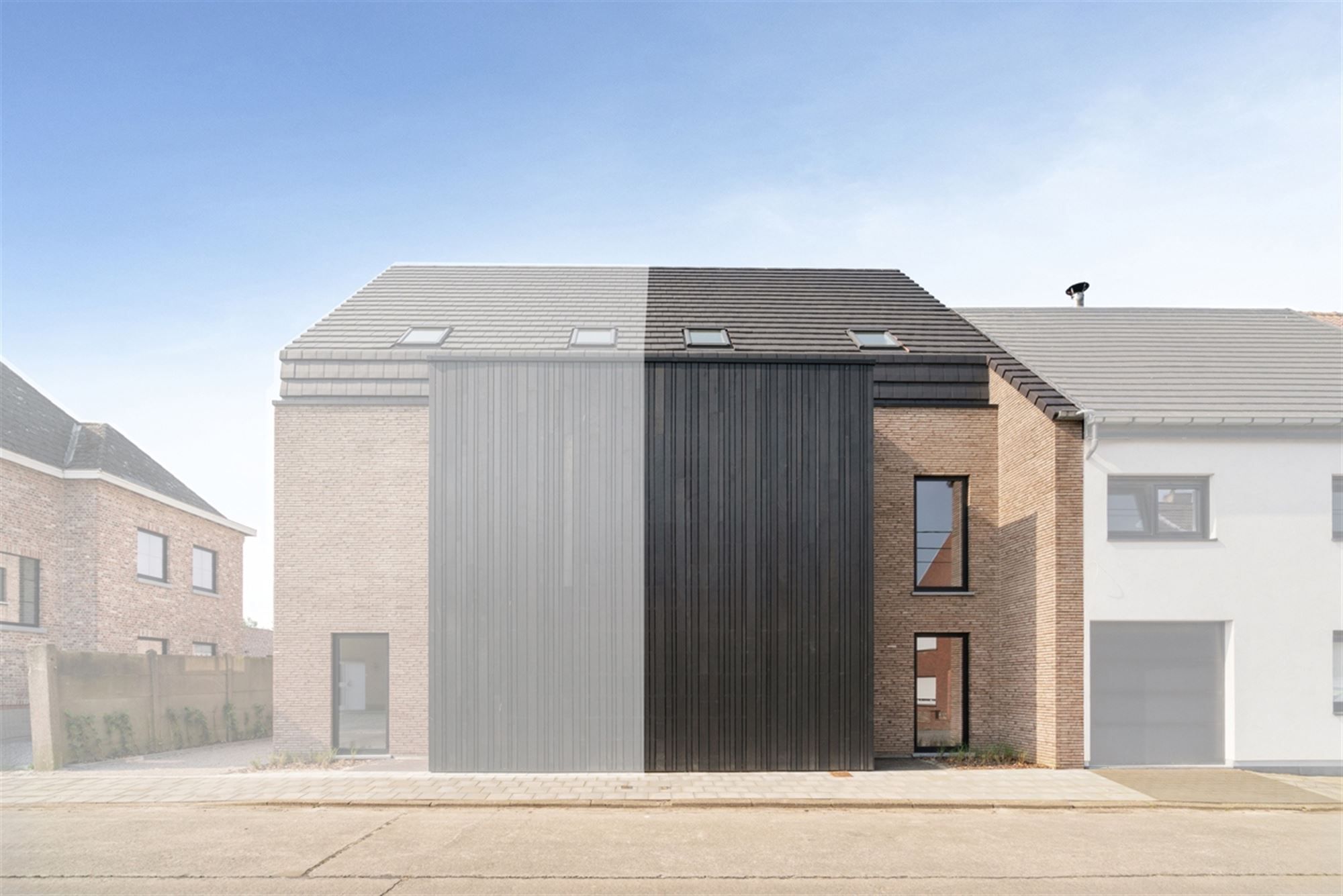 Instapklare GESLOTEN NIEUWBOUWWONING met 4 slpks, garage & carport op perceel van ca. 590m² foto 2