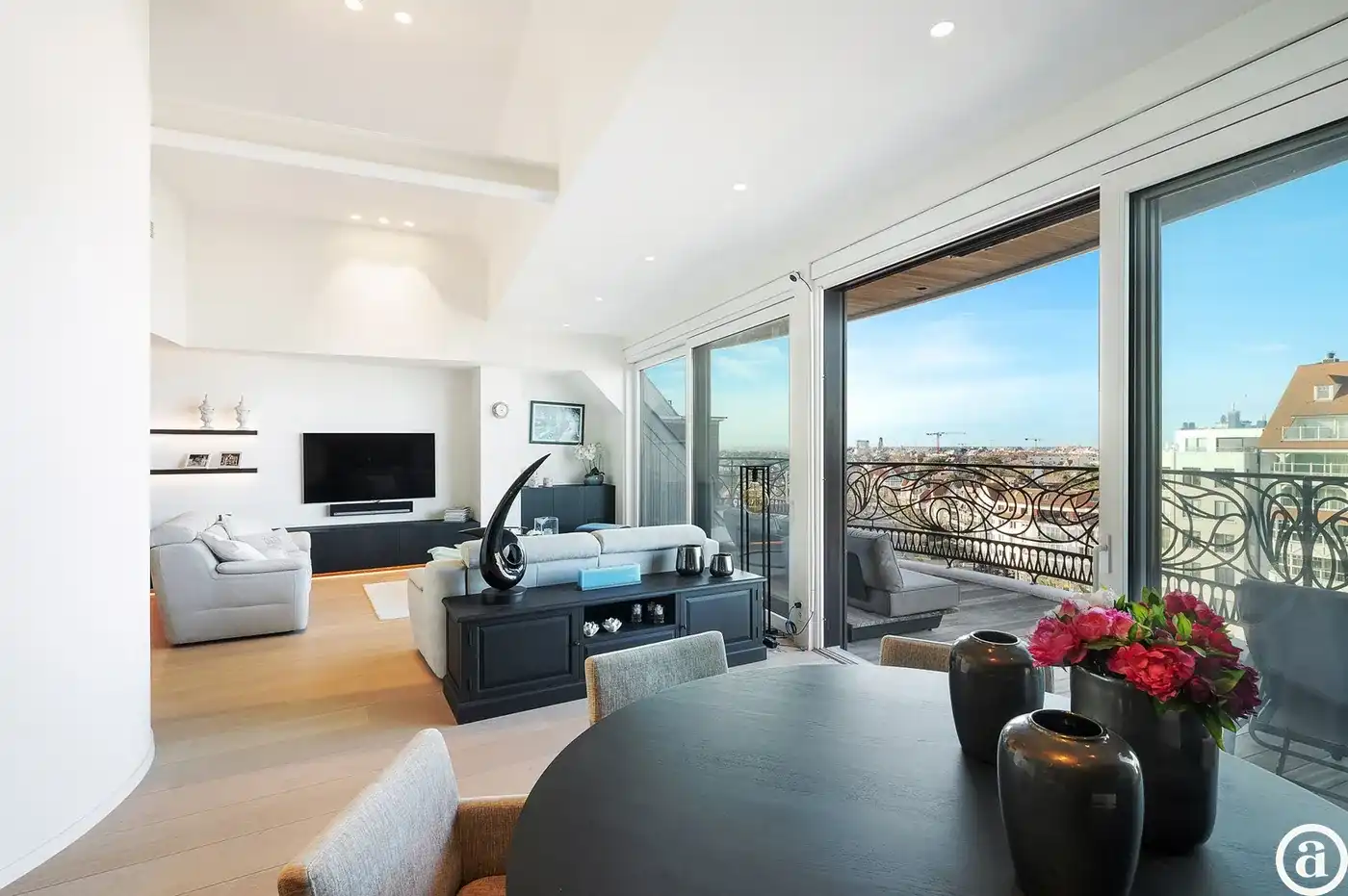 Penthouse (met 12m gevel) met zeezicht op het Albertplein. foto 6