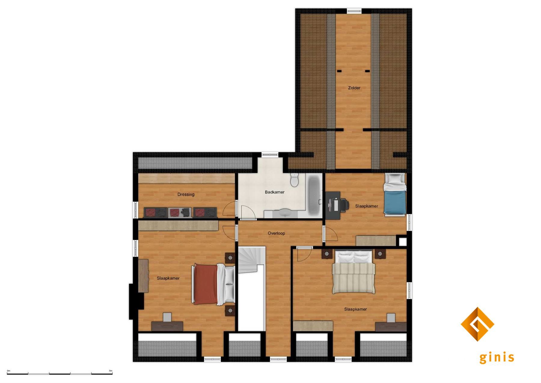 Zéér ruime woning met dubbele inpandige garage op mooi perceel van 7a33ca. foto 31