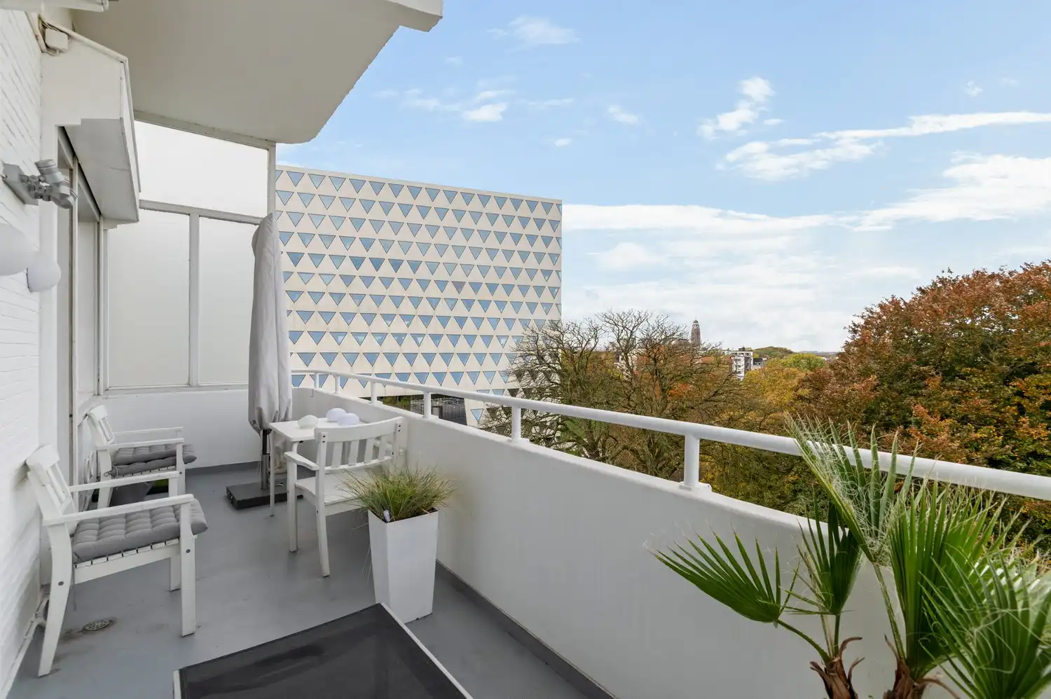 Uitzonderlijk art-deco penthouse met panoramisch uitzicht op het Albertpark foto 21