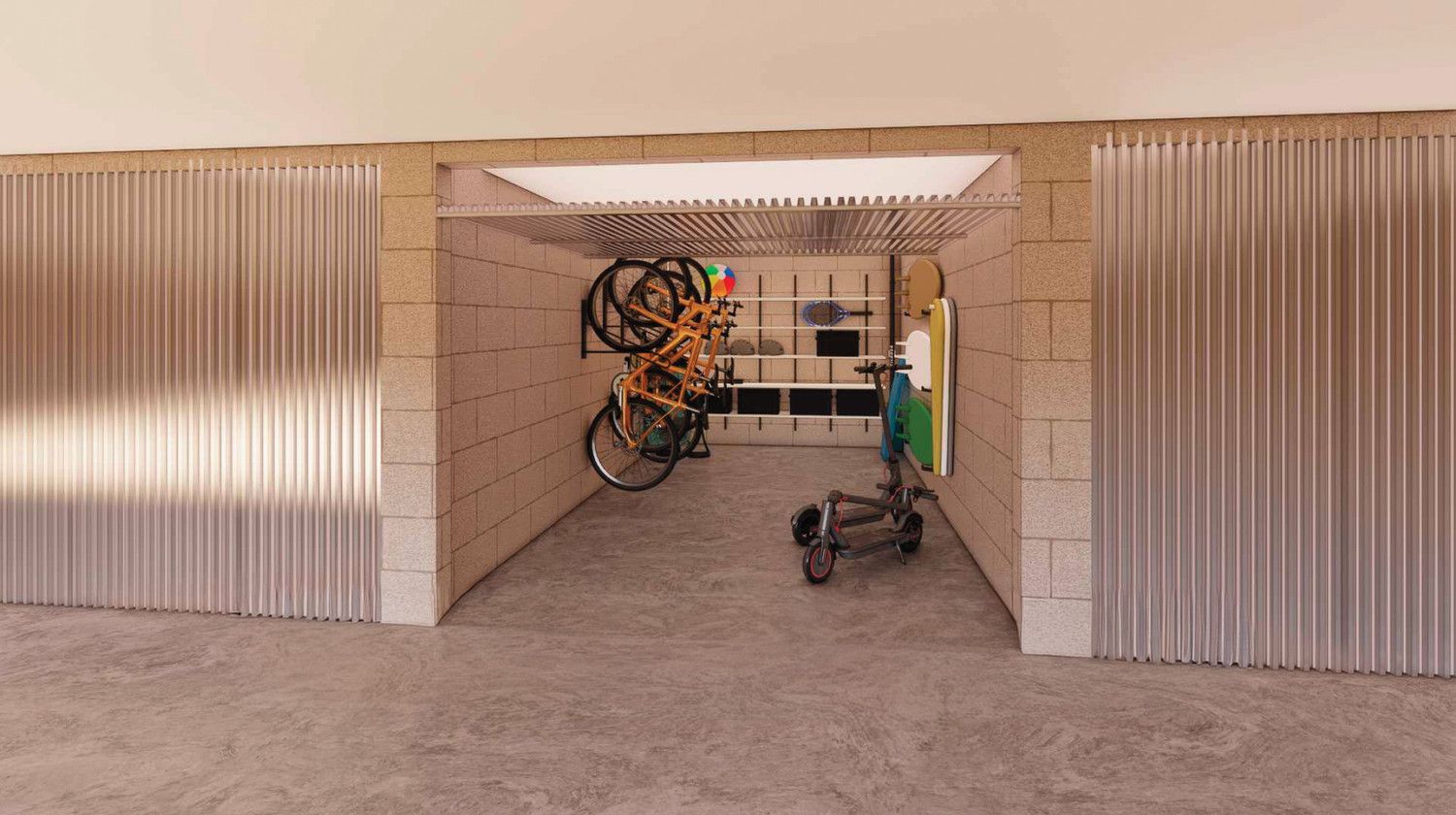 Goed gelegen gesloten garagebox nabij het strand in Duinbergen foto 6