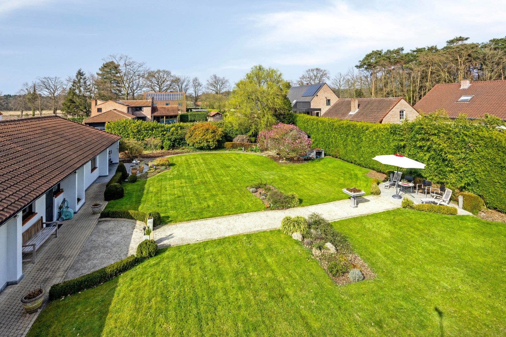 Gelijkvloerse woning met 3 slpks op een prachtig perceel van 1.932 m² te Retie ! foto 32