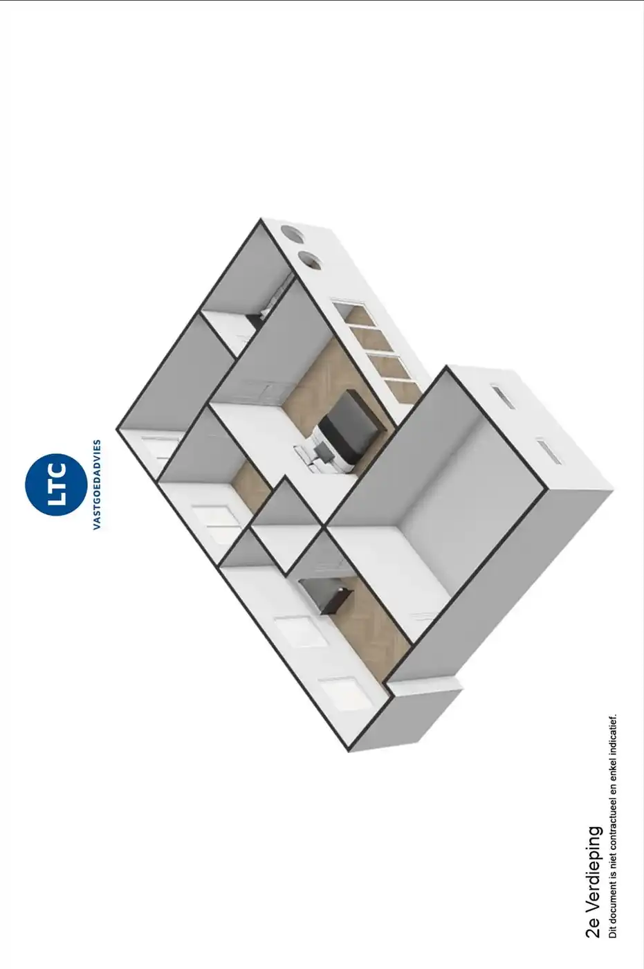 2 gekoppelde woningen met handelsruimte en woonst foto 34