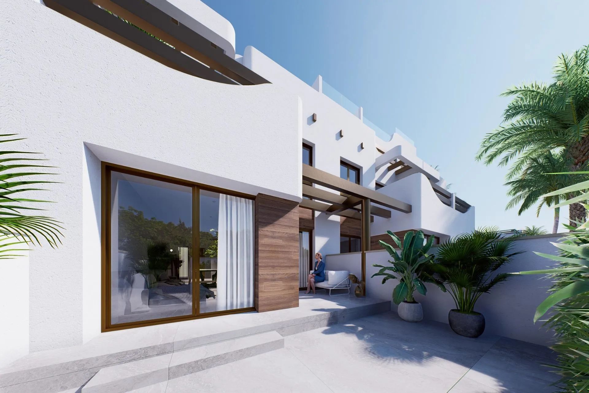 Modern wonen op wandelafstand van het strand - nieuwe appartementen met solarium of tuin foto 2