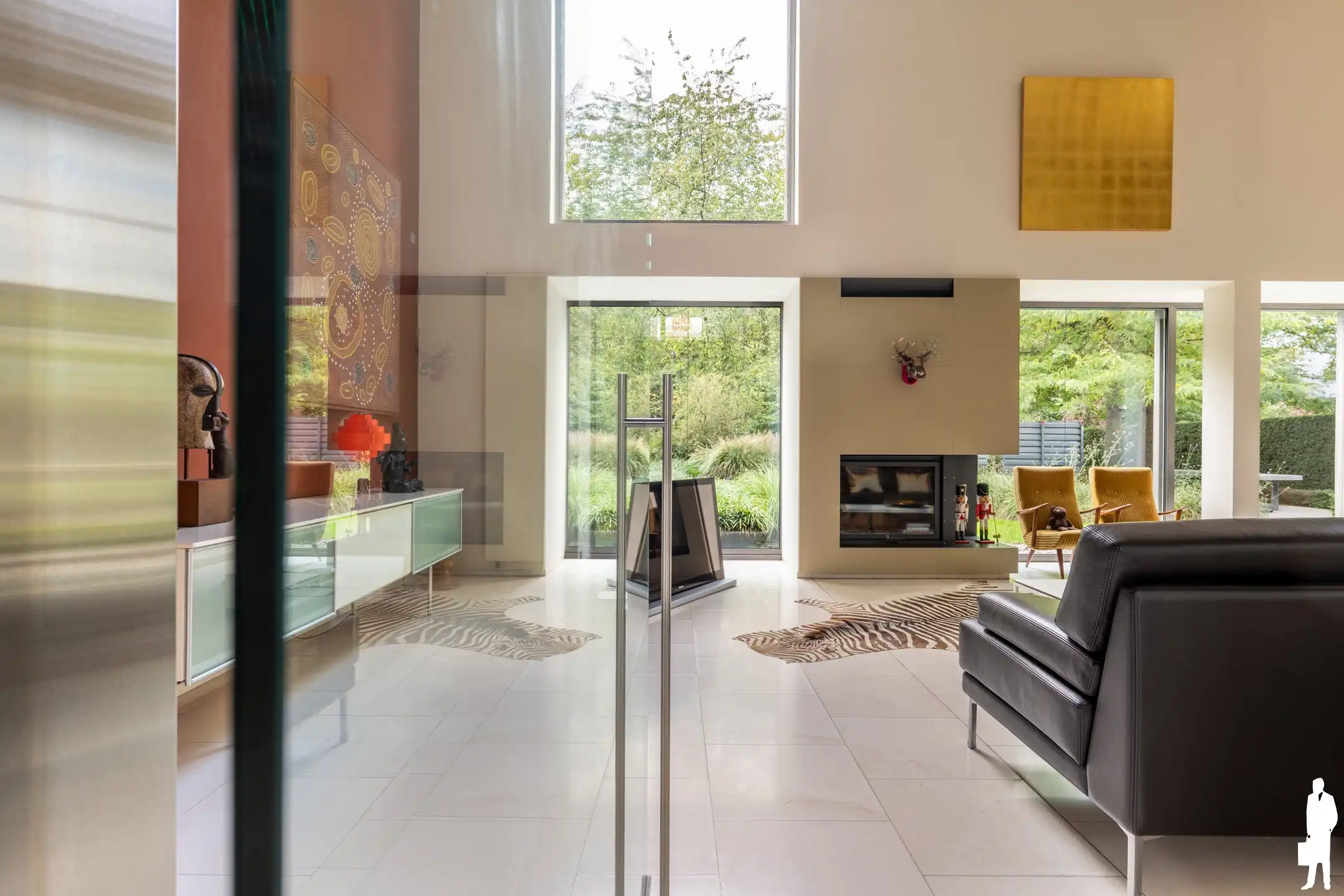 Exclusieve architectenwoning met panoramisch zicht op natuur foto 3