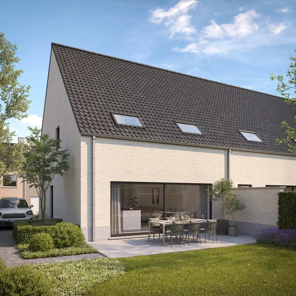 Nieuwbouwwoning met hoogstaande afwerking te Houthulst aan 6%. foto 5