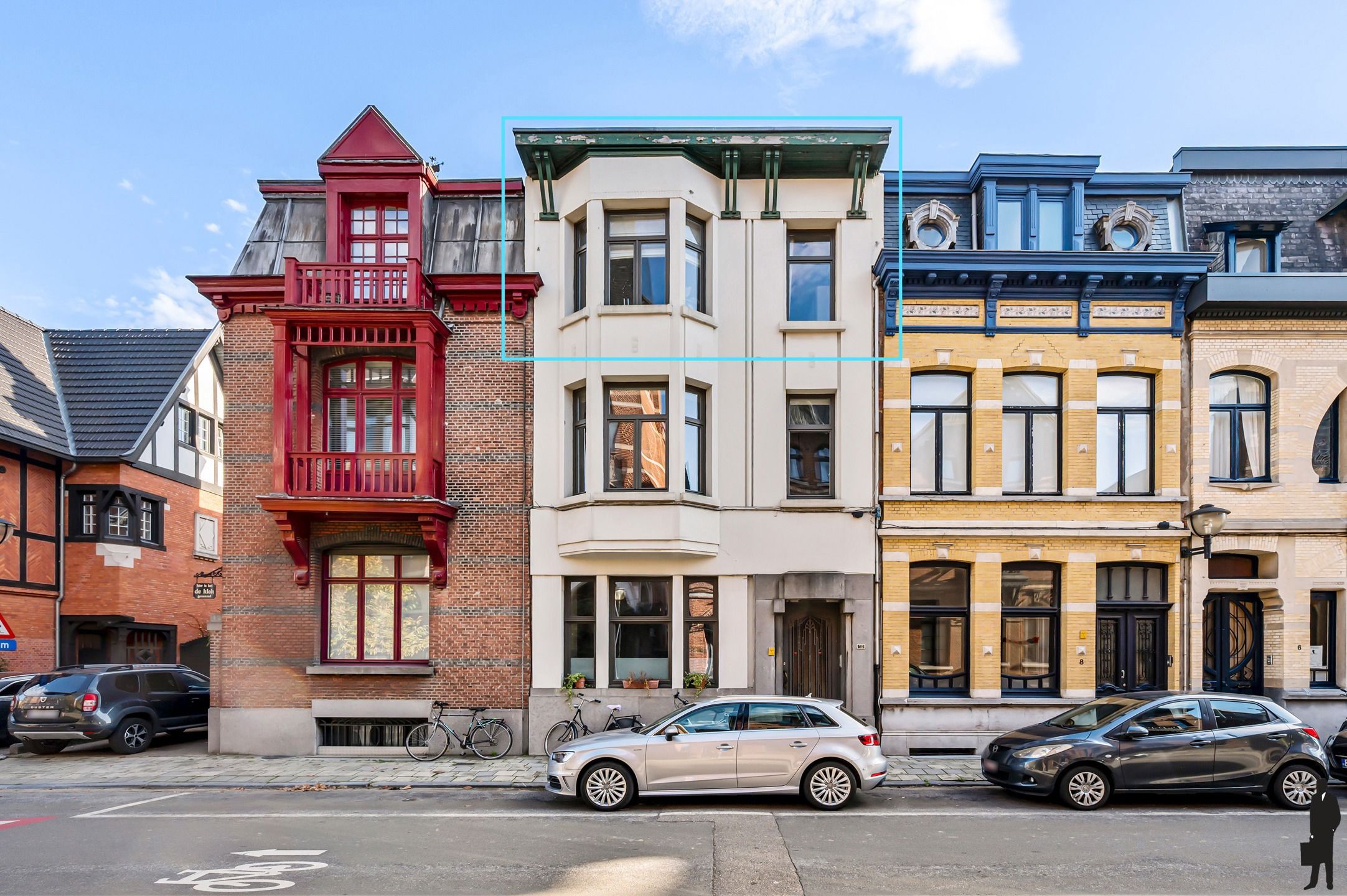 Hoofdfoto van de publicatie: Luxueus gerenoveerd appartement met terras – wijk Cogels-Osylei, Antwerpen