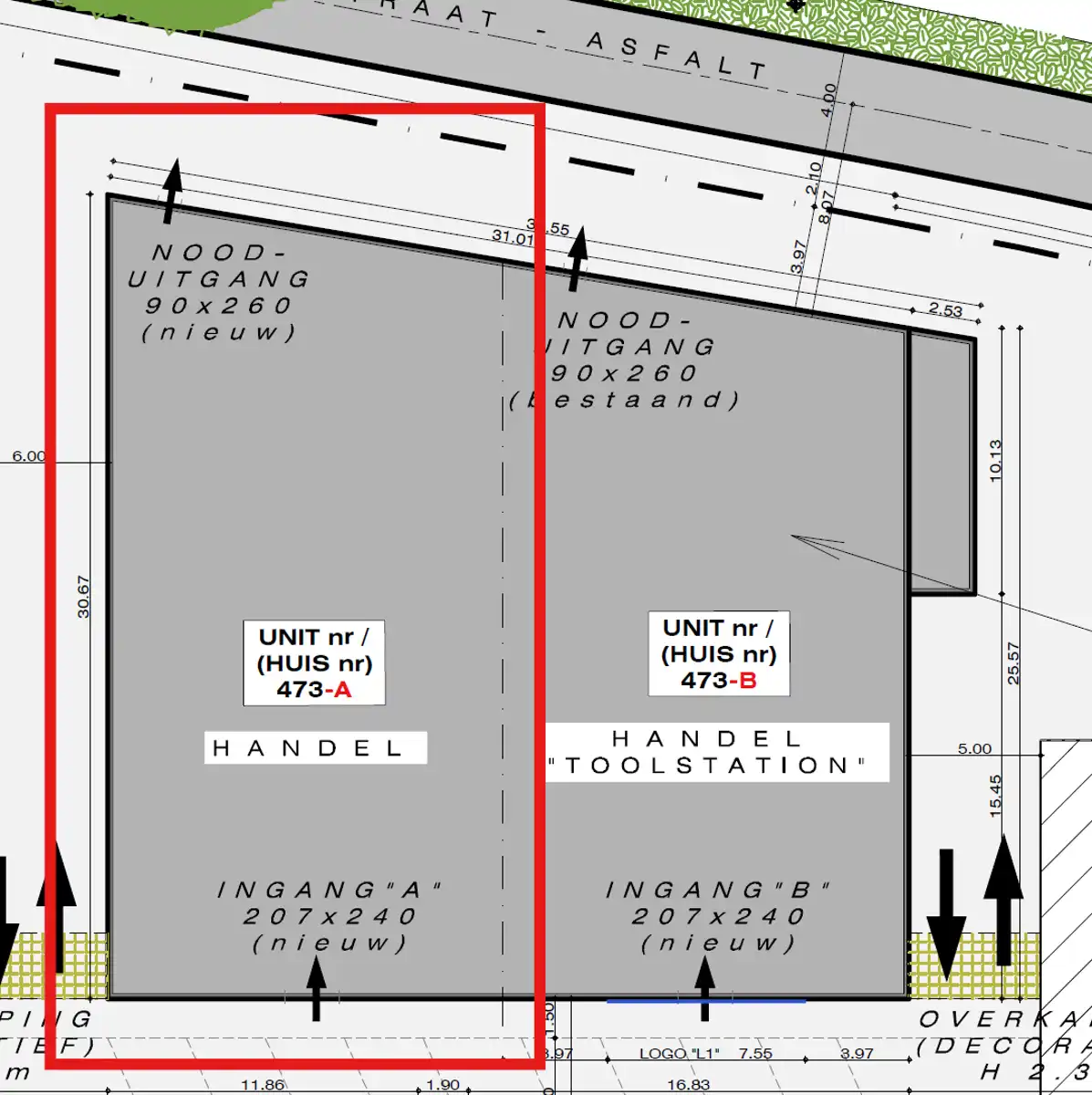 Baanwinkel 431 m² te huur – Roeselare foto 5