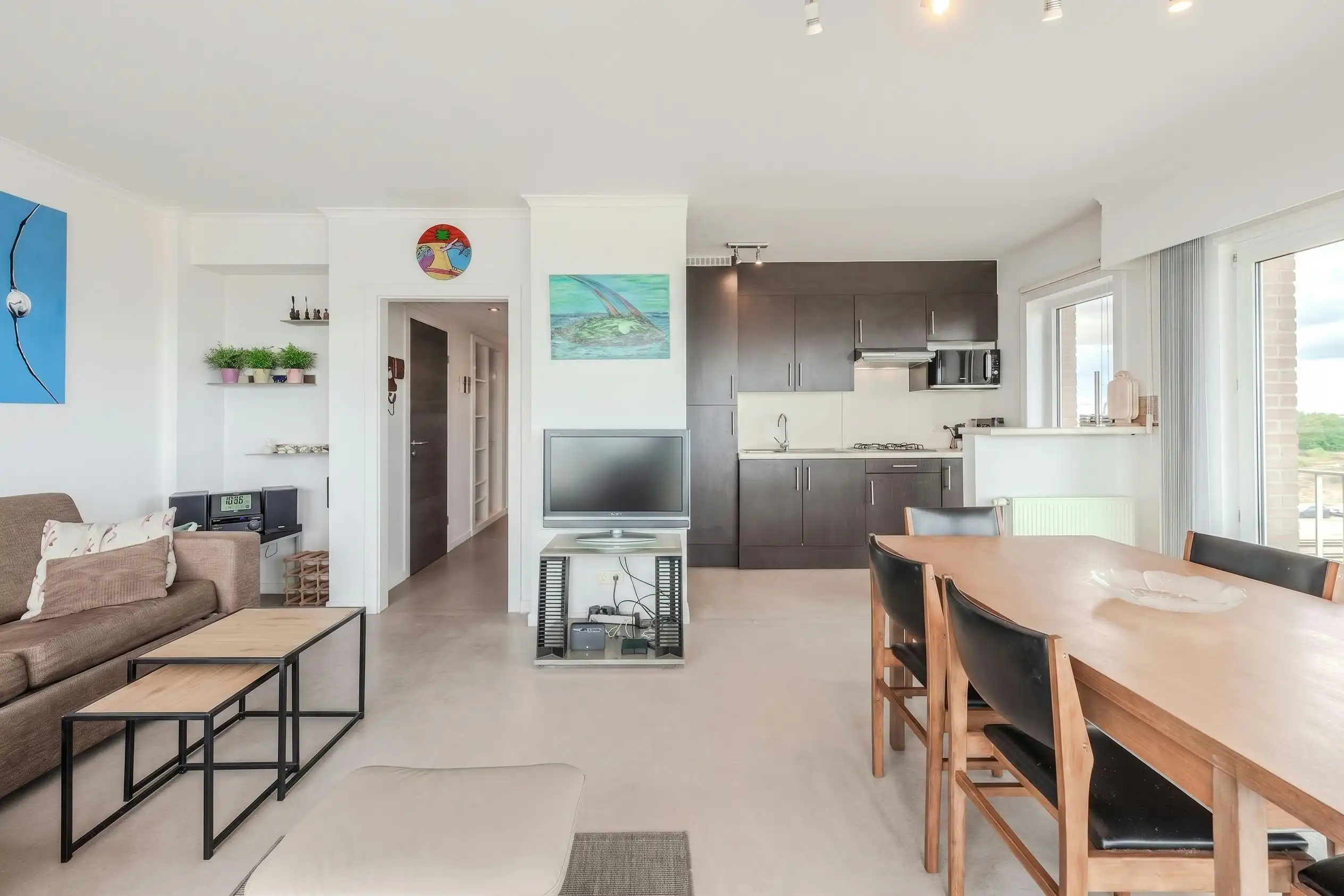 Prachtig hoekappartement met zeezicht en 2 slaapkamers !  foto 5