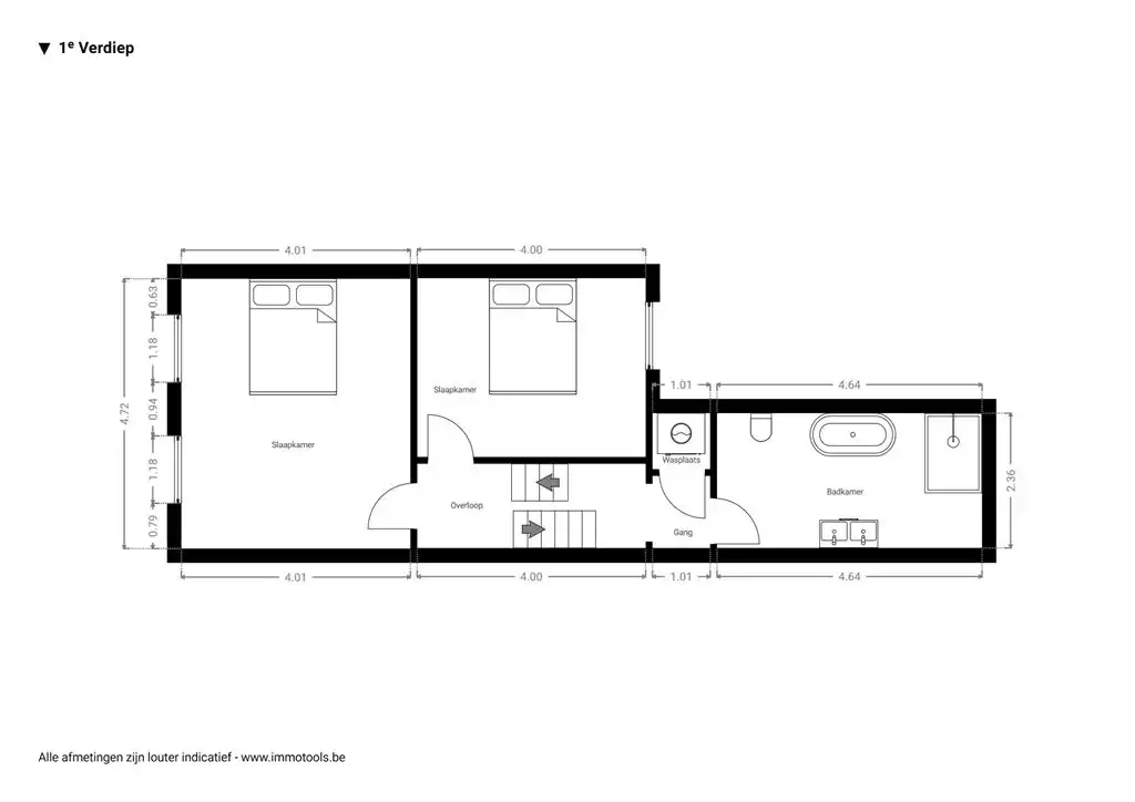Ruime instapklare woning vlakbij het Rivierenhof foto 15