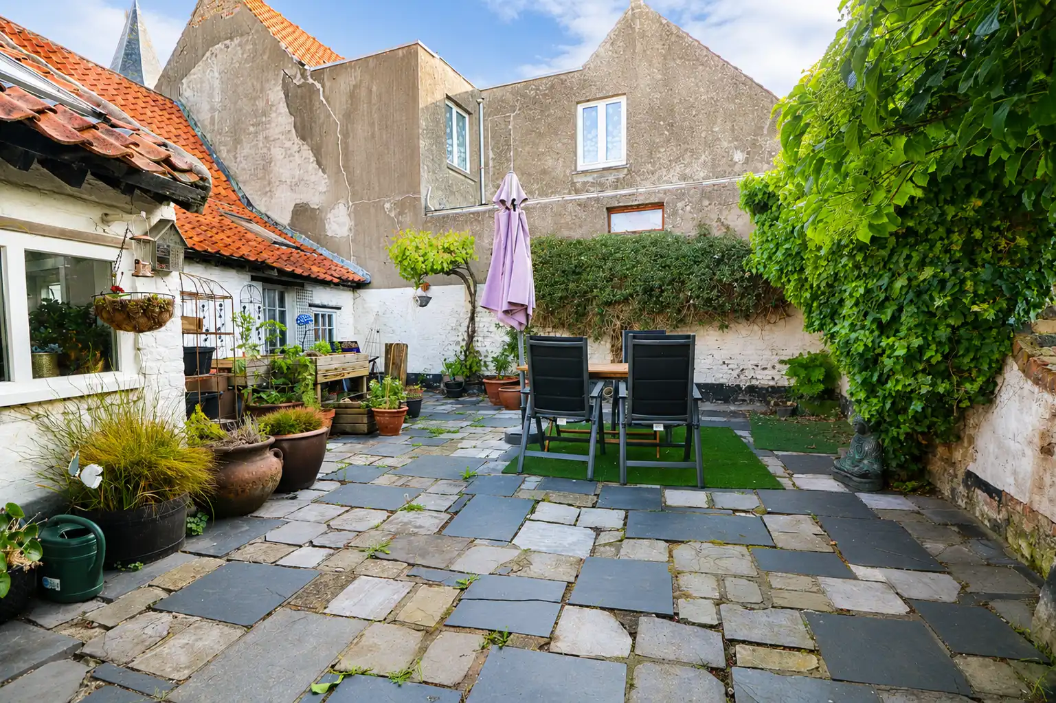 Uitzonderlijke woning met tuin, vlak aan het kerkpleintje van het charmante Nieuwmunster. foto 12