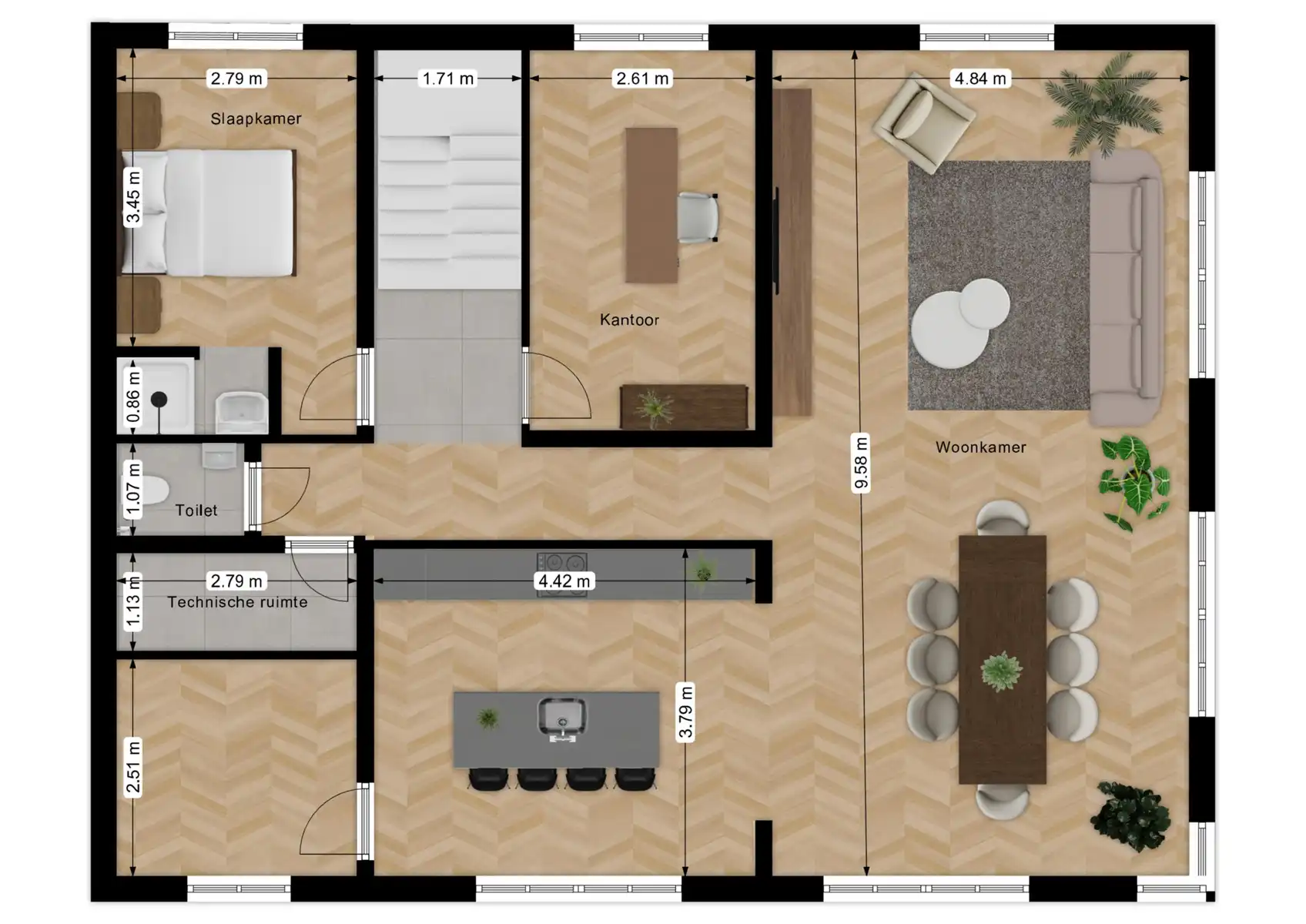 LUXE APPARTEMENT AAN WINGE GOLF foto 8