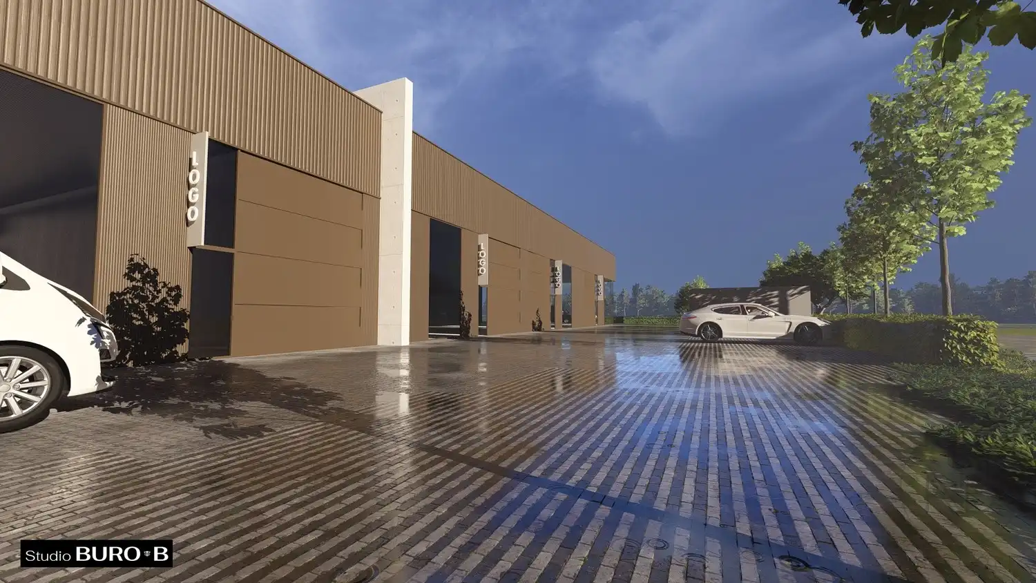 4 bedrijfshallen met mezzanine – Zuiderring, Genk foto 5