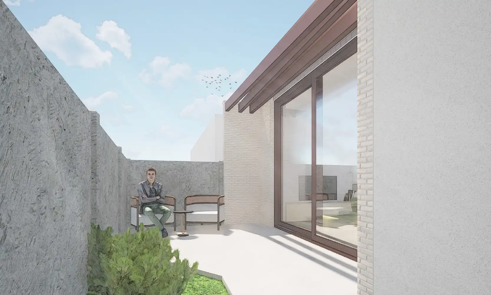 Nieuwbouwwoning met 3 slaapkamers en terras/ tuin – energiezuinig foto 12