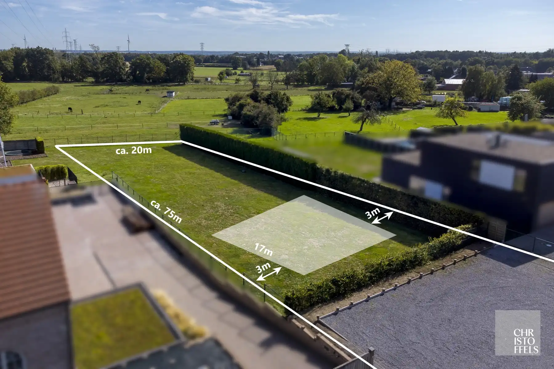 Rustig gelegen bouwgrond voor open bebouwing  (1.497m²)! foto {{pictureIndex}}