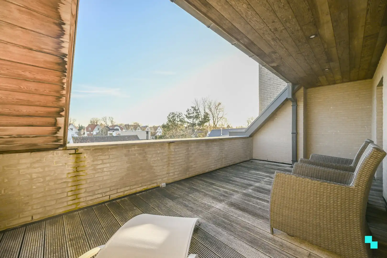 Triplex appartement met 2 terrassen aan de kust foto 21