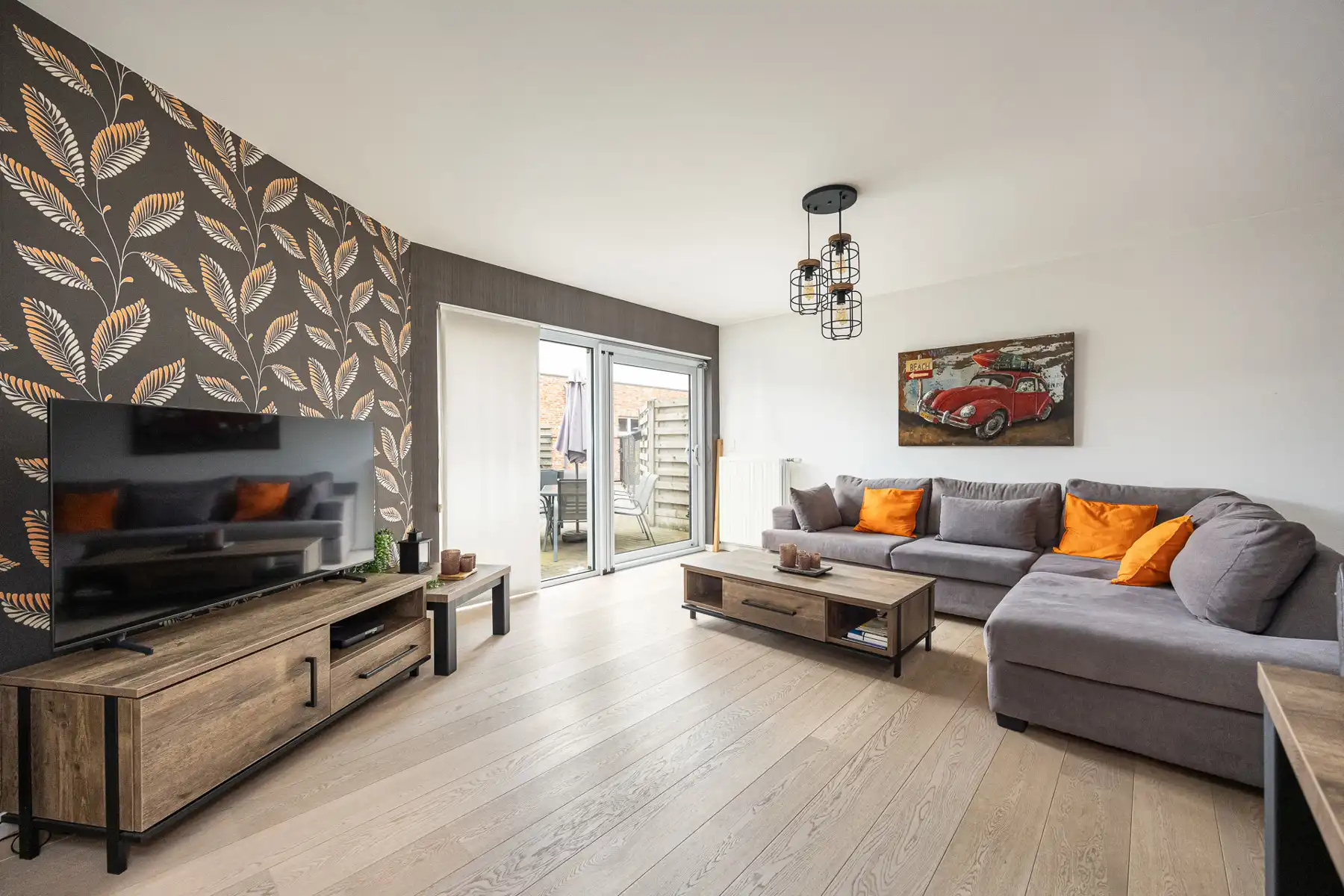 Gelijkvloers appartement met 2 slaapkamers, tuin en autostaanplaats.  foto 5