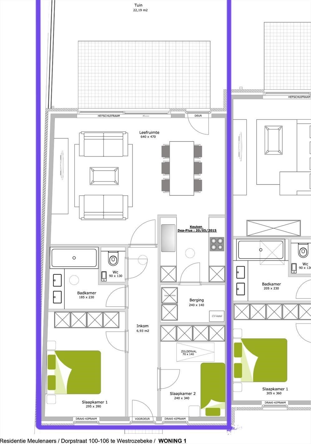 Nieuwbouw woning met 2 slaapkamers en terras met tuintje, Westrozebeke foto 10