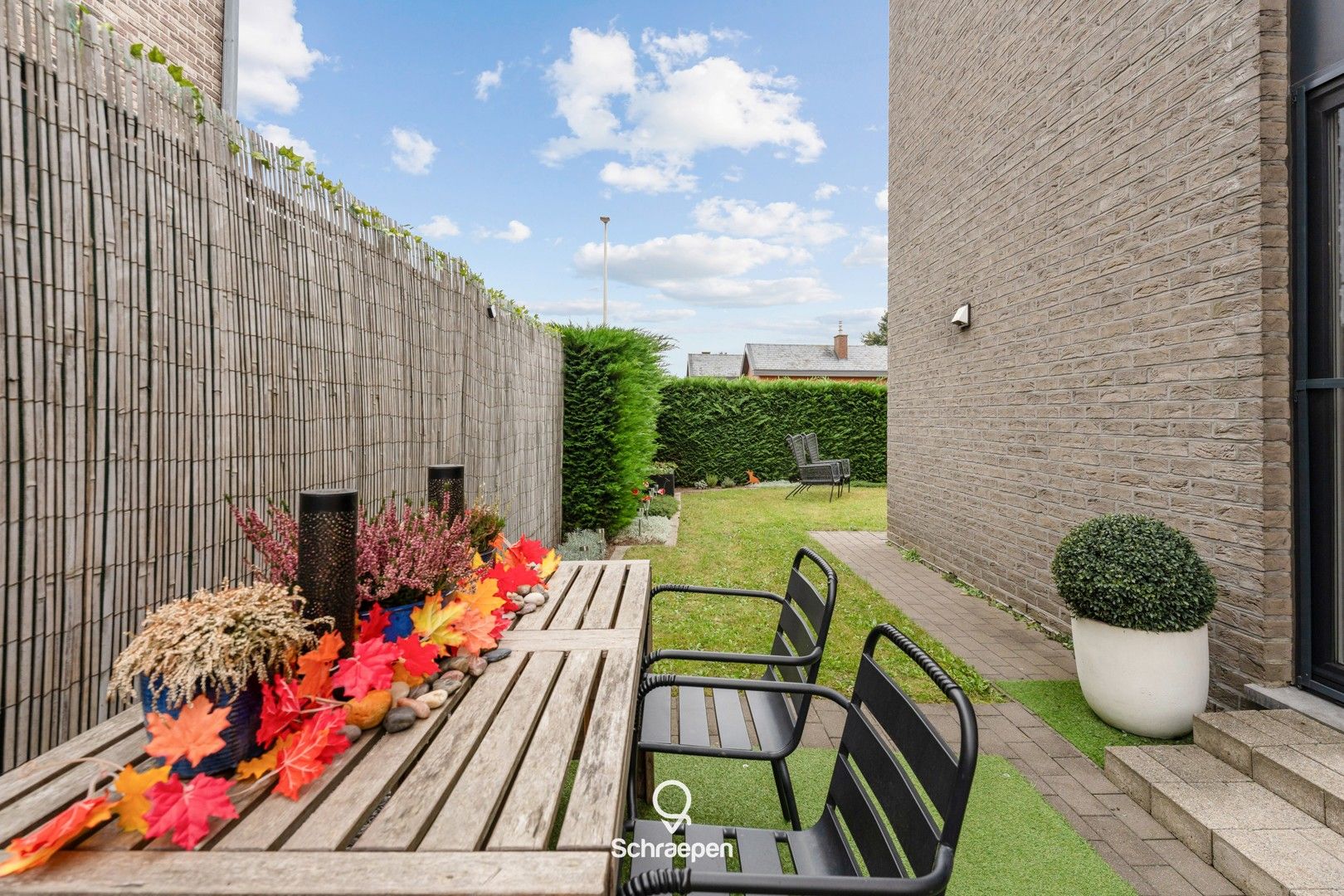 Gelijkvloers appartement met 2 slpks, onderhoudsvriendelijke tuin en garage te Zonhoven-centrum! foto 25