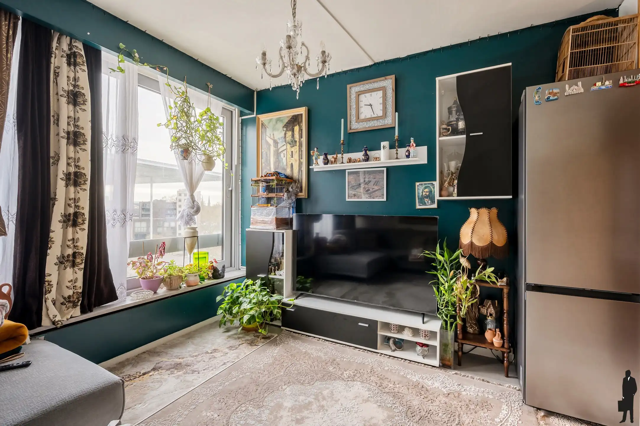 Studio met zicht op Theaterplein foto 3