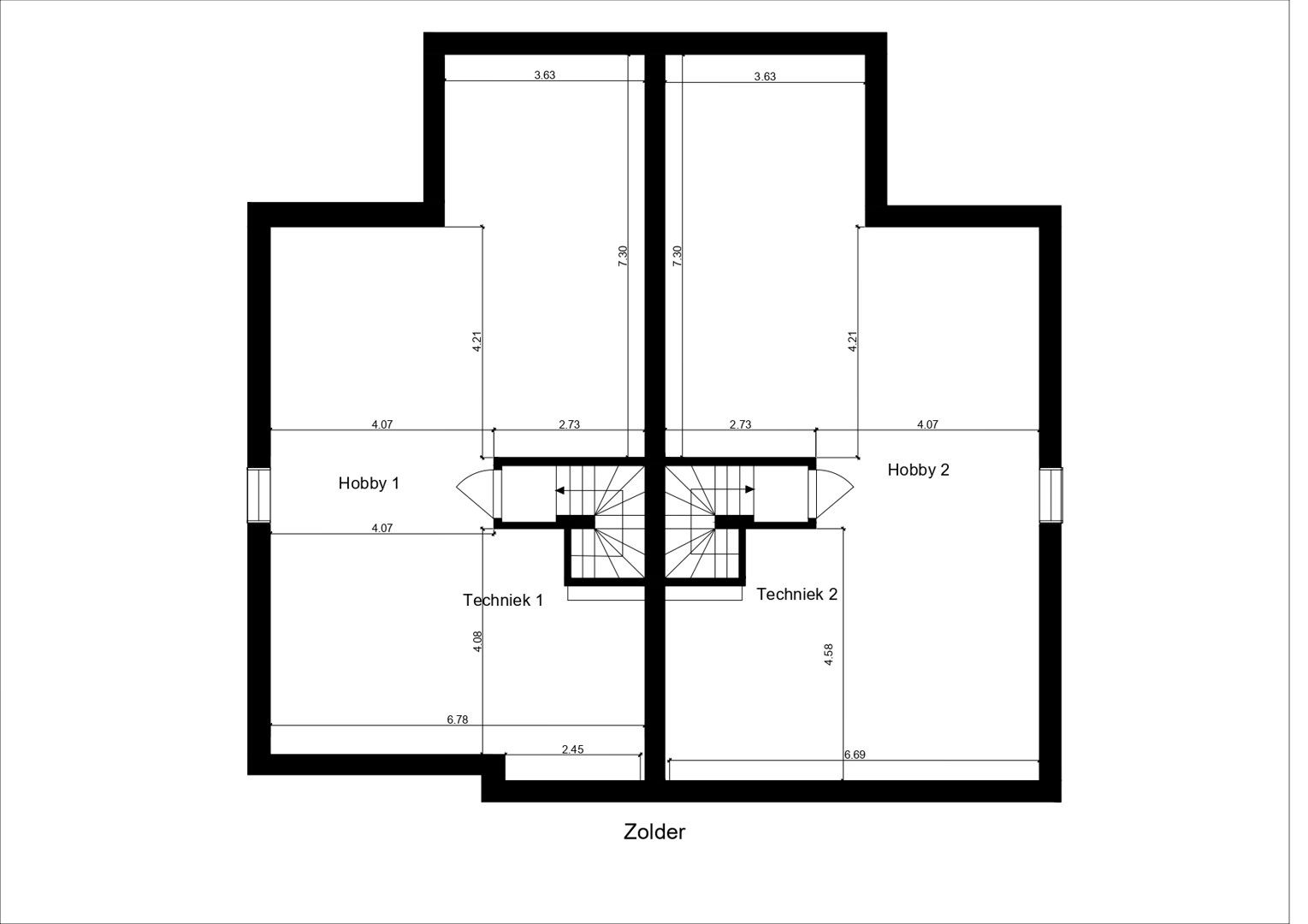 Ruime casco-nieuwbouwwoning met 3 slpk'ers op een perceel van 4a 23ca foto 33