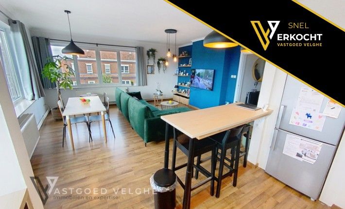 +++IN OPTIE NA HET EERSTE BEZOEKMOMENT +++ Gerenoveerd appartement gelegen in het centrum van Hasselt foto {{pictureIndex}}