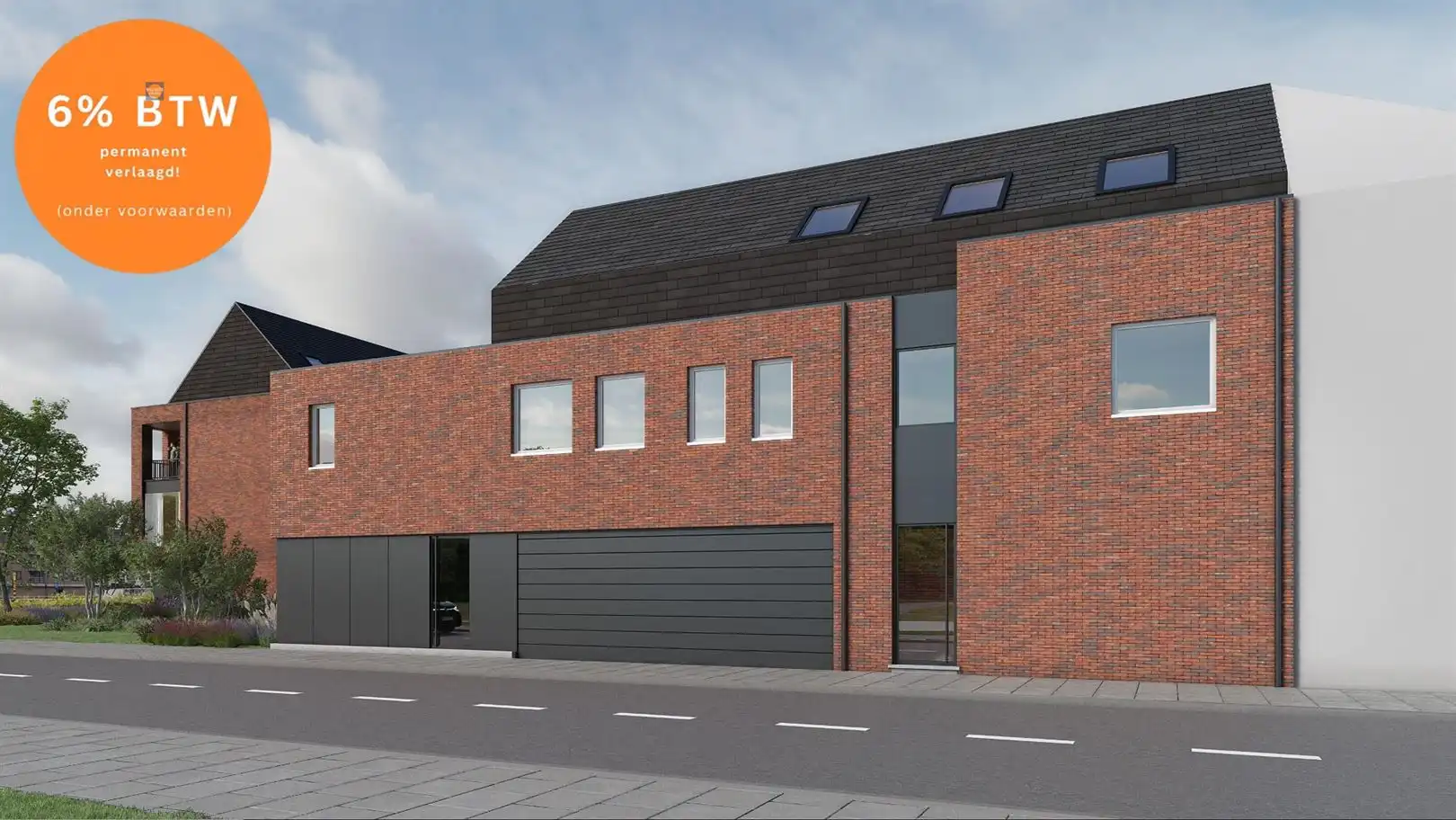 3 nieuwbouwappartementen in Boom foto {{pictureIndex}}