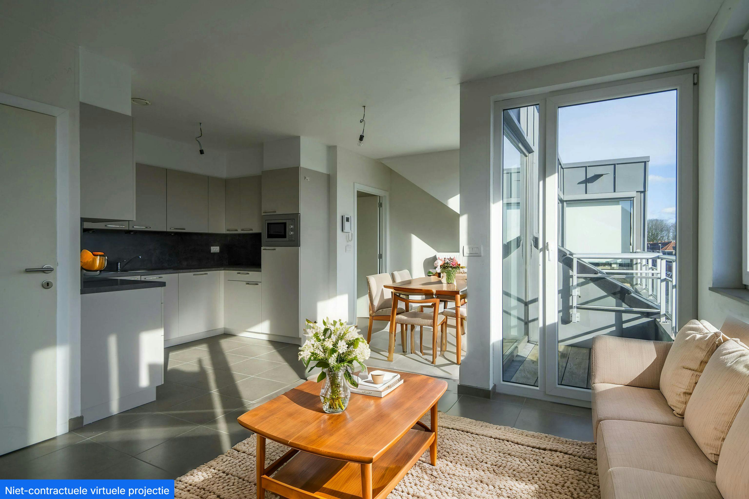 Nieuwbouwappartement te koop nabij centrum Wervik foto {{pictureIndex}}