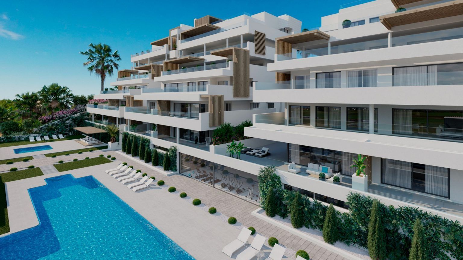 LUXE APPARTEMENTEN EN PENTHOUSES VAN 2-4 SLAAPKAMERS MET UITZICHT OP ZEE - ESTEPONA  foto 6