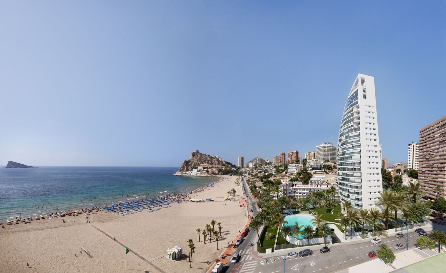 Ultra moderne 1ste lijn appartementen op Poniente beach Benidorm. foto 7
